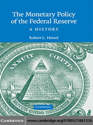 cover image of The Monetary Policy of the Federal Reserve